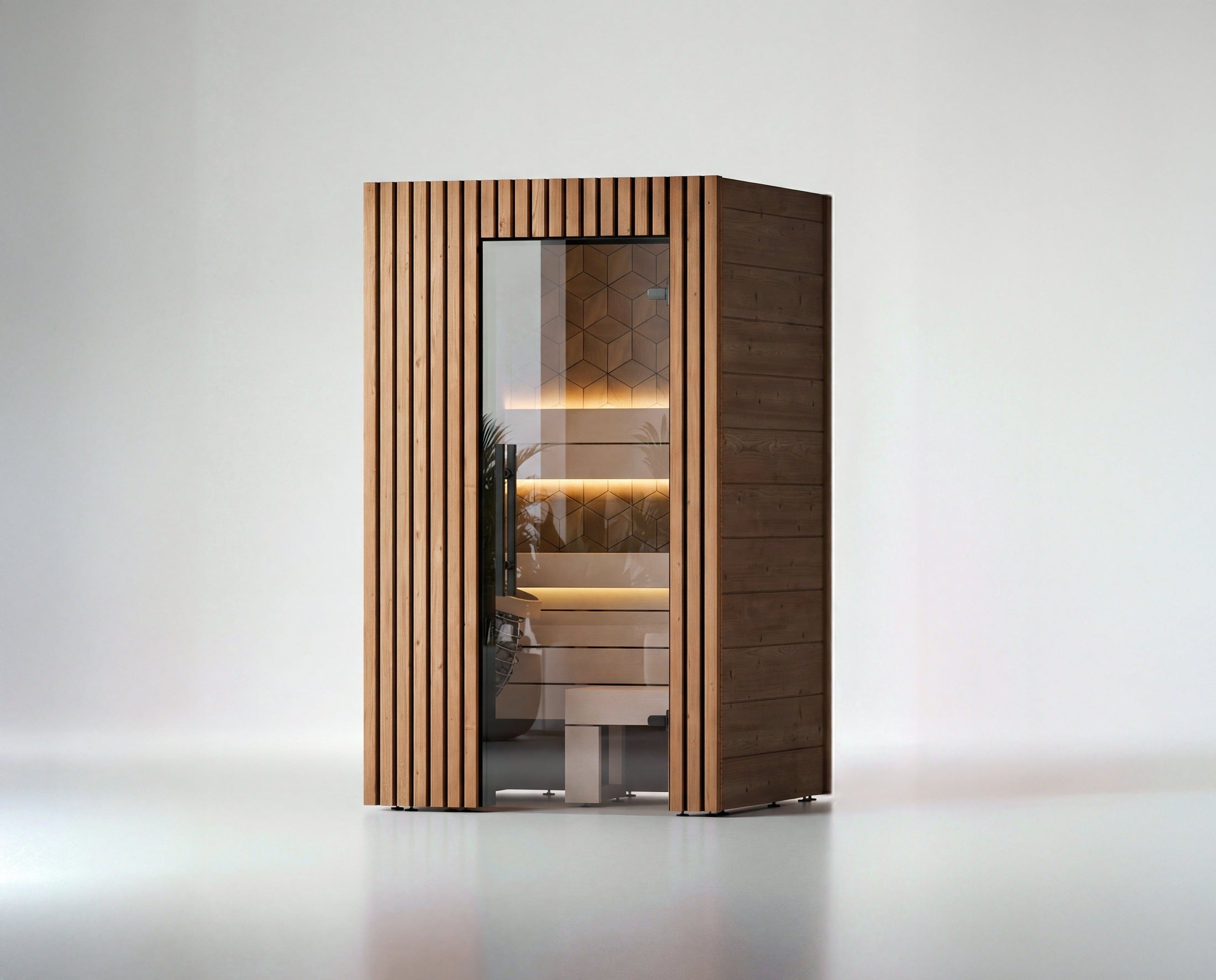 Leil Como 1-120 1 Person Indoor Sauna Kit