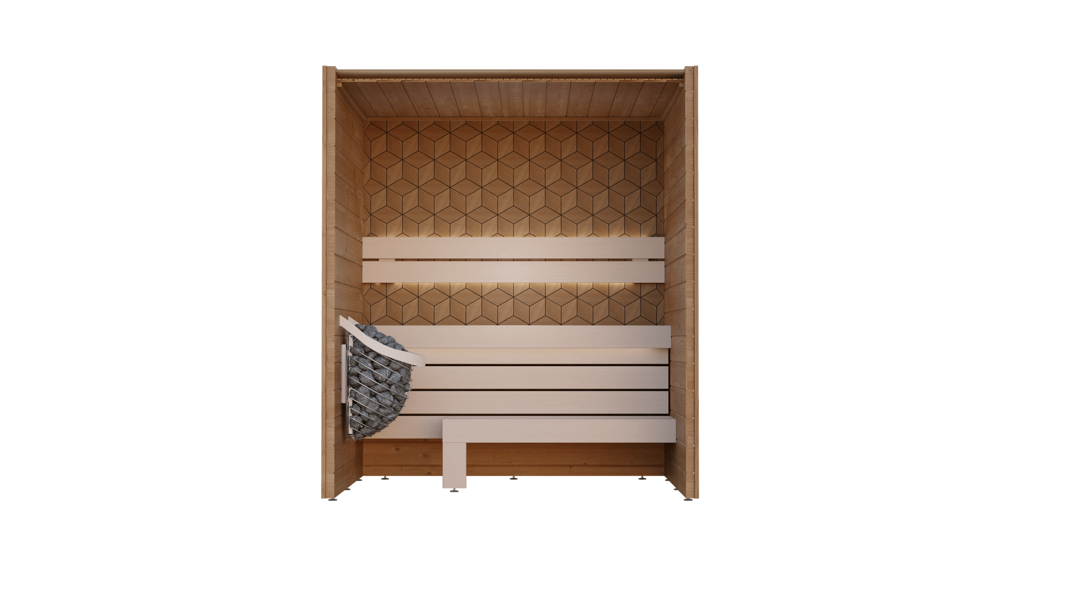 Leil Como 3-180 3 Person Indoor Sauna Kit