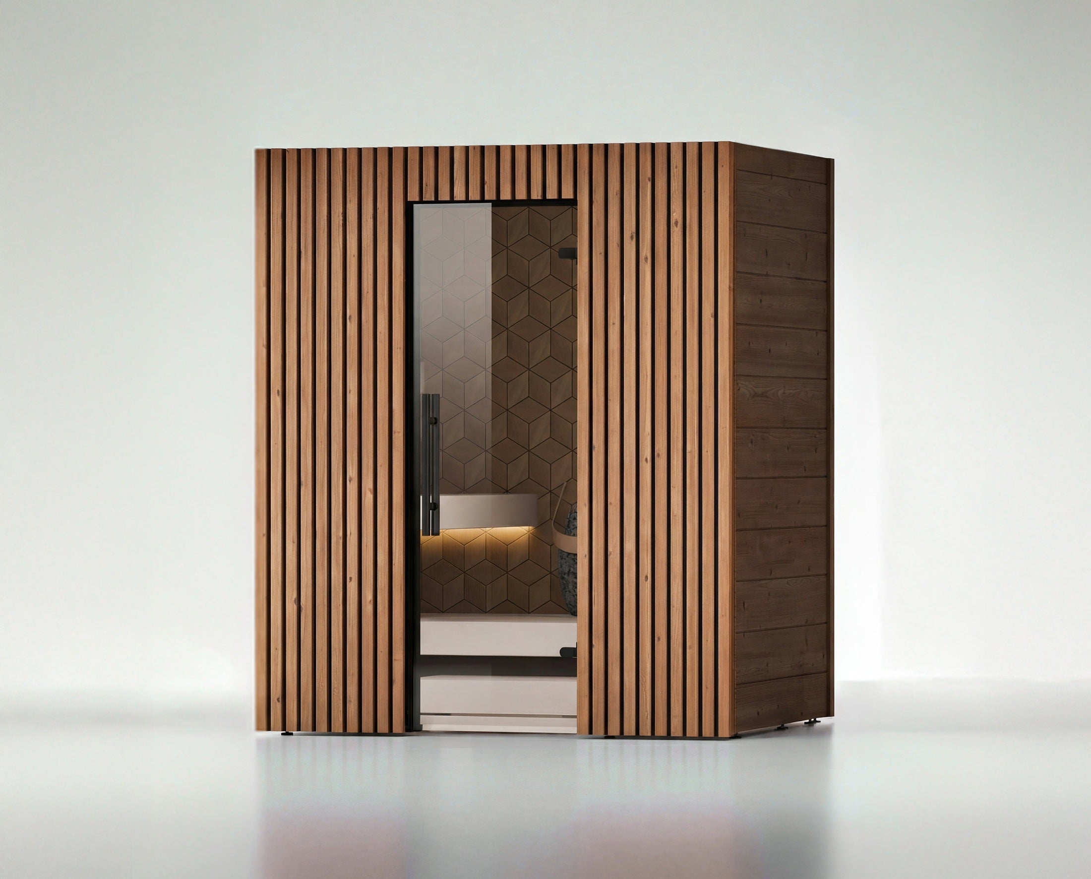 Leil Como 4-180 4 Person Indoor Sauna Kit
