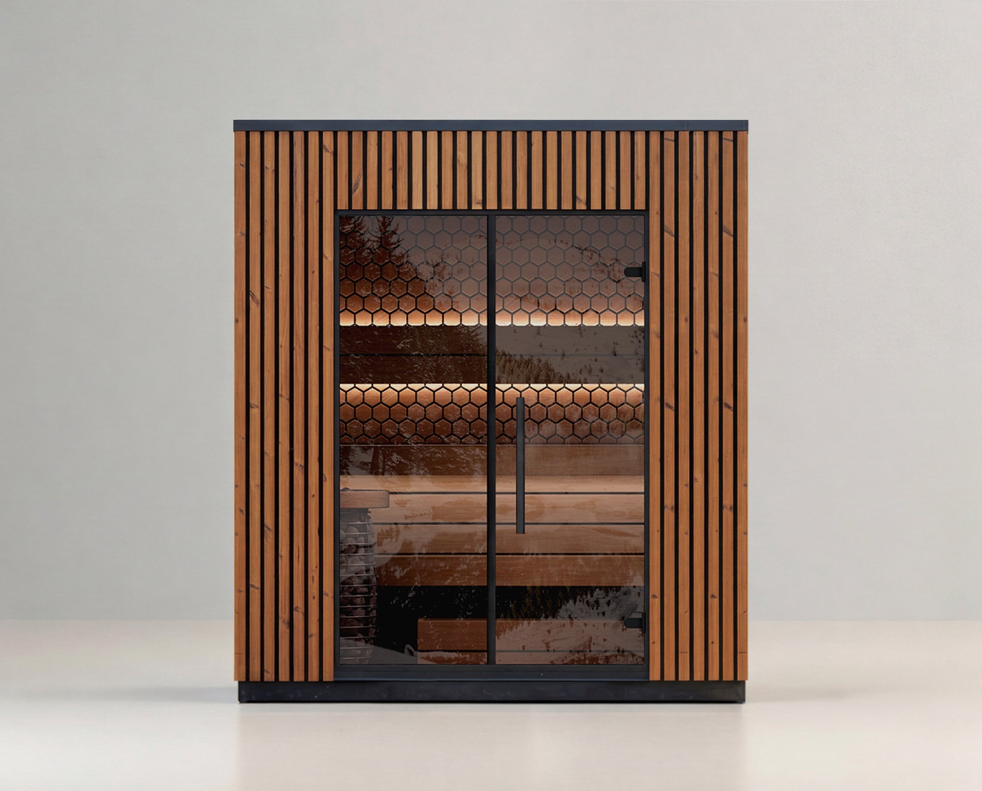 Leil Viva 210 4 Person Outdoor Sauna Kit