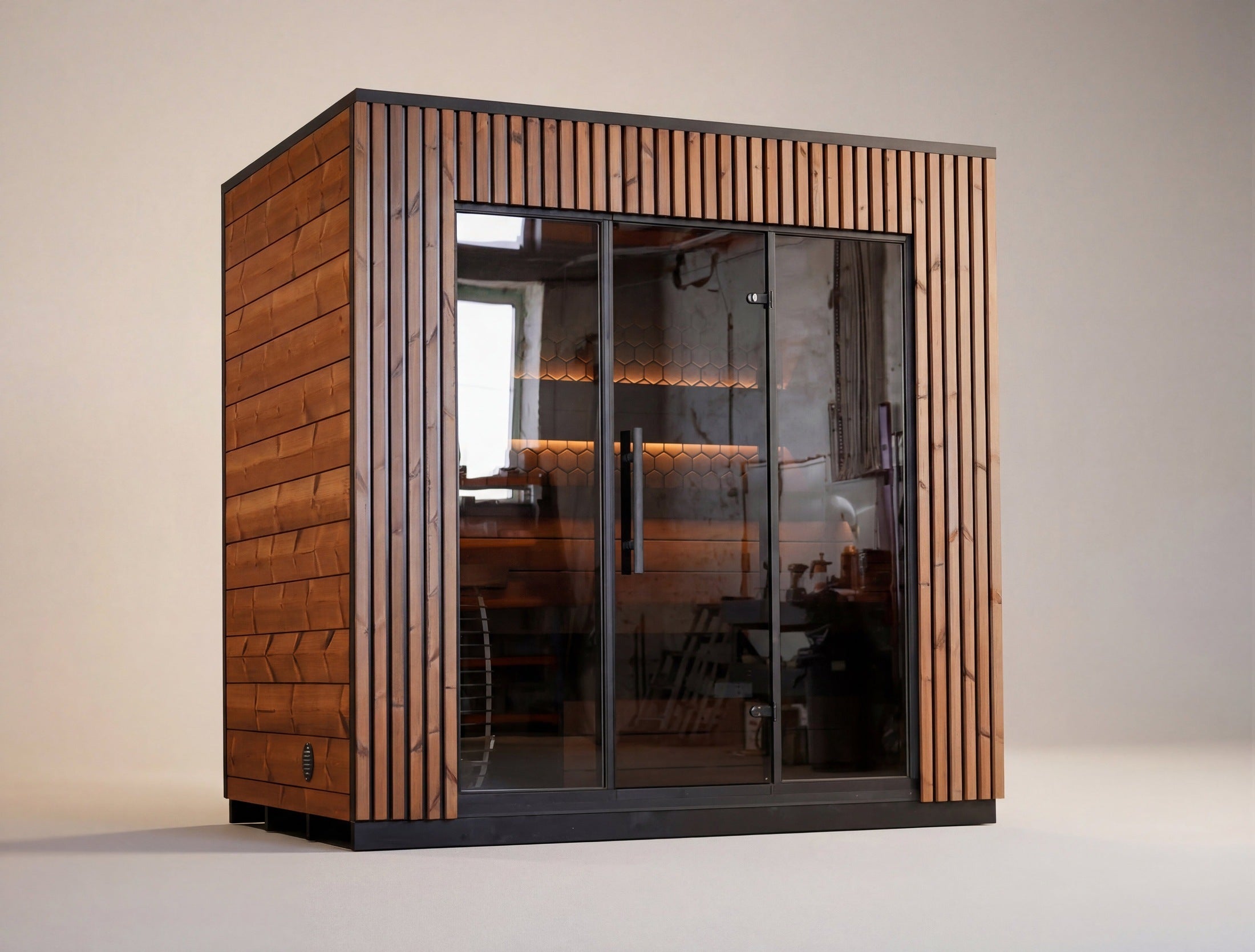 Leil Viva 250 4 Person Outdoor Sauna Kit