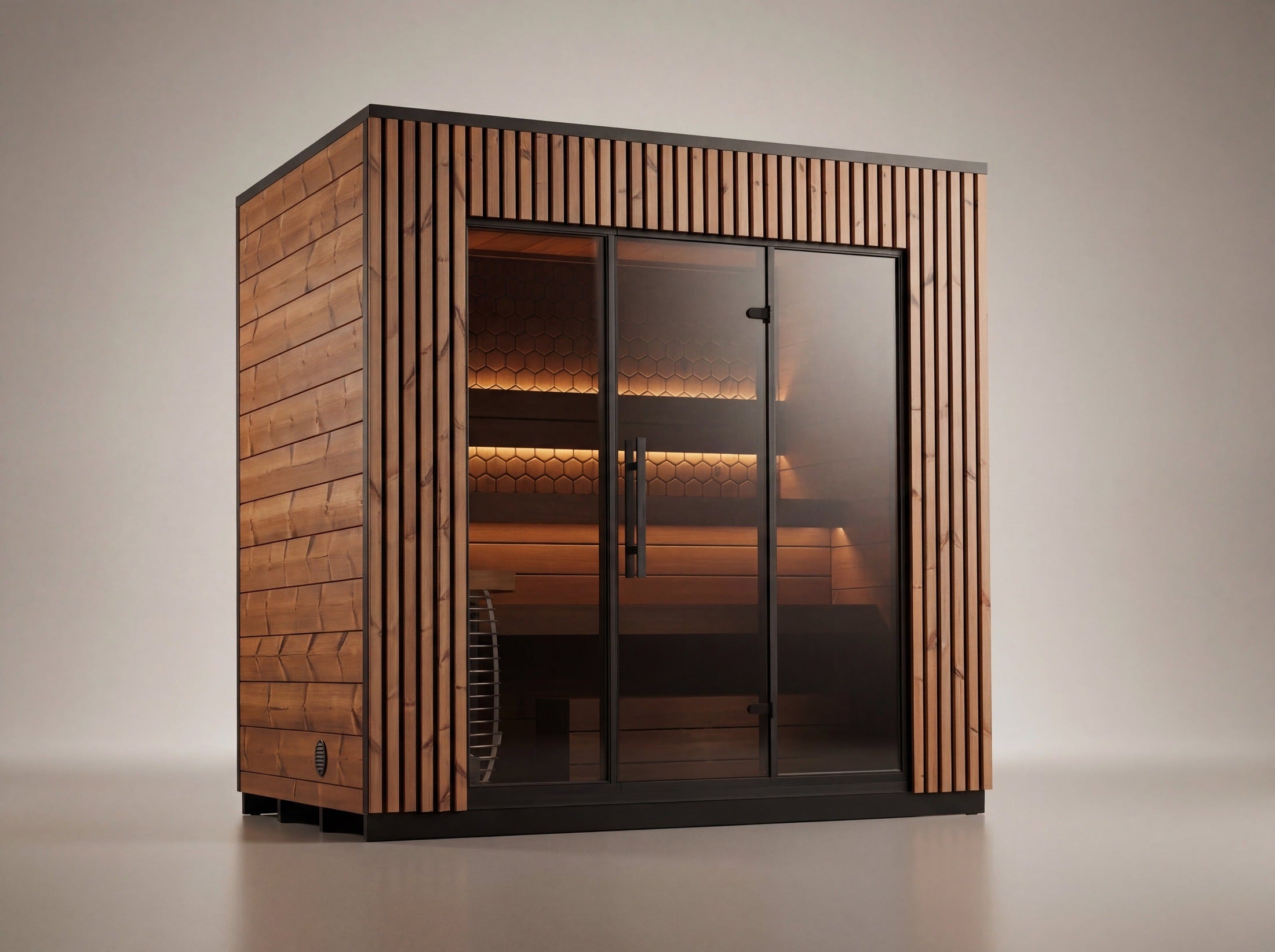Leil Viva 250 4 Person Outdoor Sauna Kit