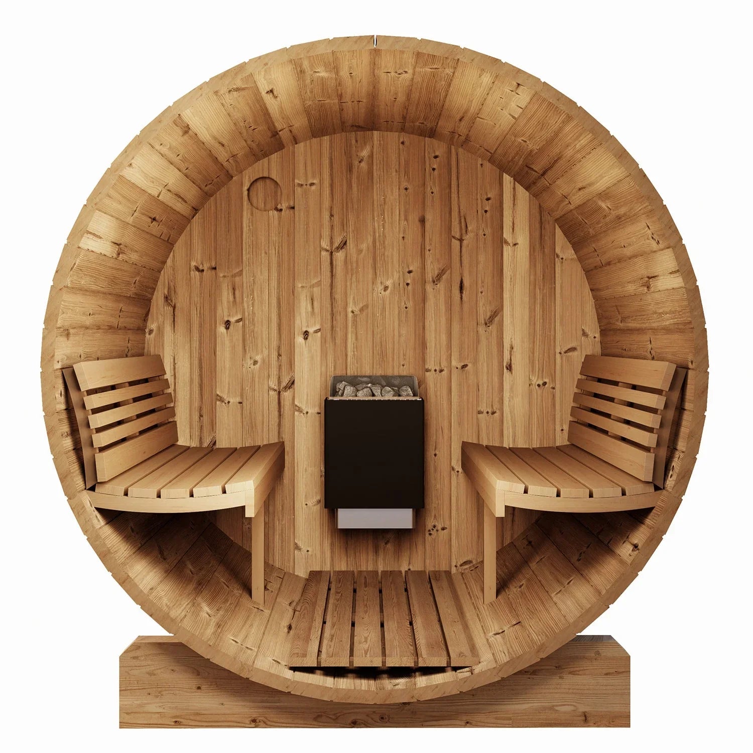 SaunaLife Model E6W 3 Person Sauna Barrel-Window