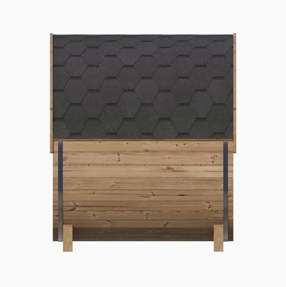 SaunaLife Model E6W 3 Person Sauna Barrel-Window
