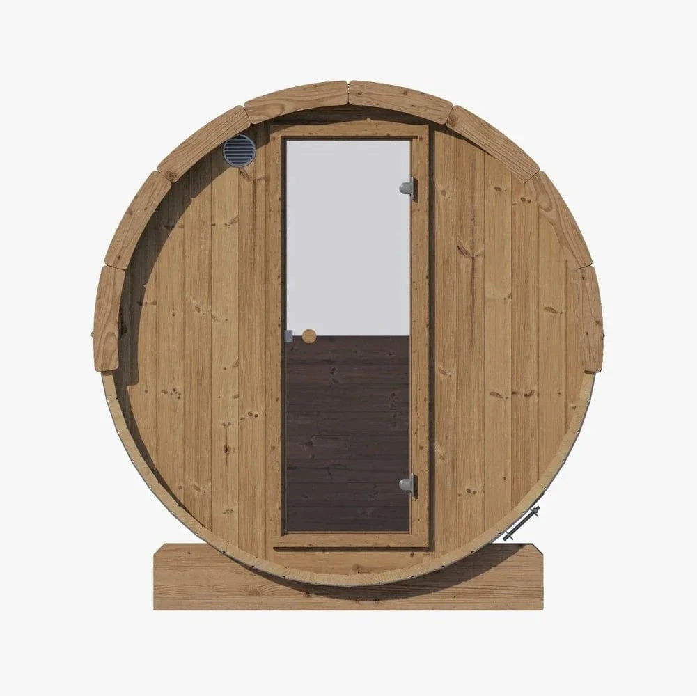 SaunaLife Model E6W 3 Person Sauna Barrel-Window
