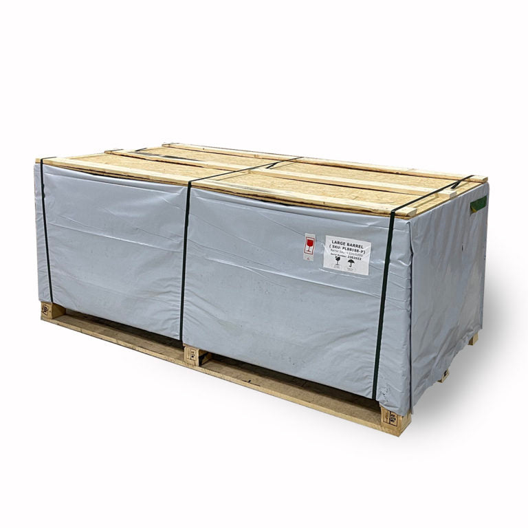 SaunaLife Model E8 6 Person Barrel Sauna