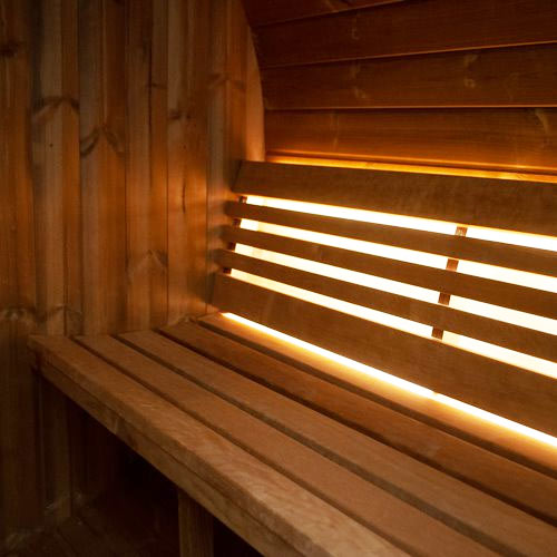 SaunaLife Model E8 6 Person Barrel Sauna