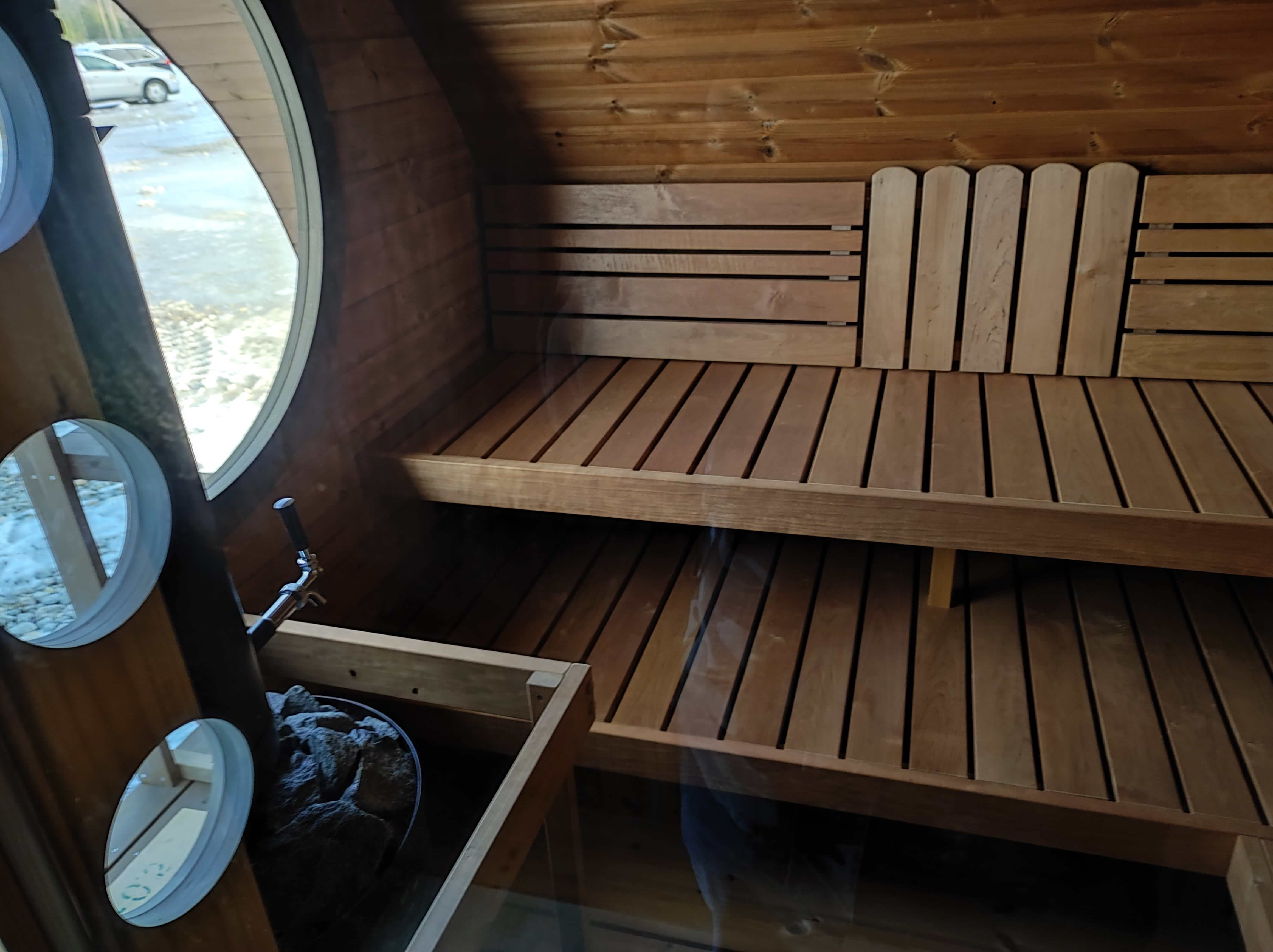 SaunaLife Model G11 8 Person Garden Series Outdoor Sauna