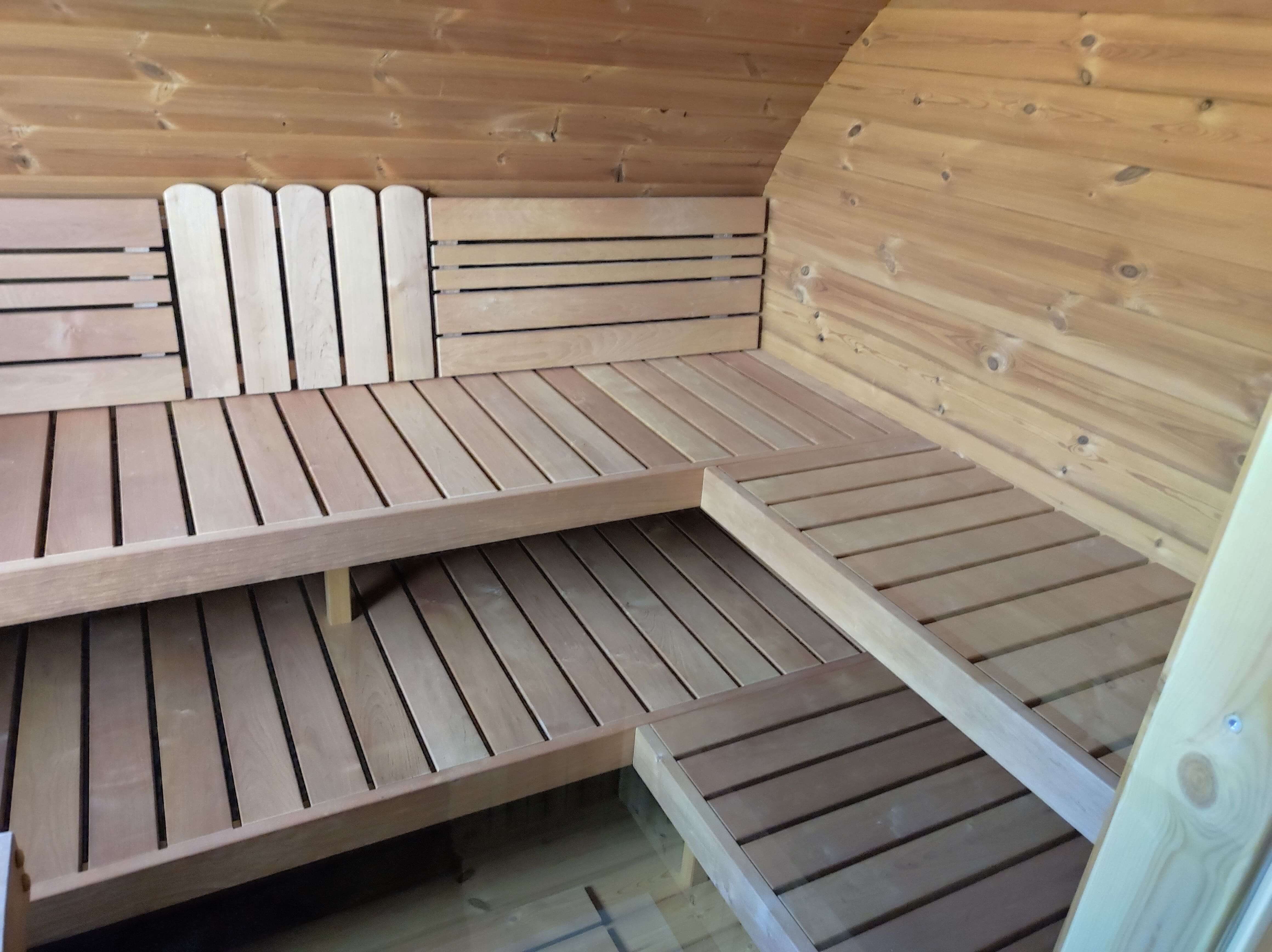 SaunaLife Model G11 8 Person Garden Series Outdoor Sauna