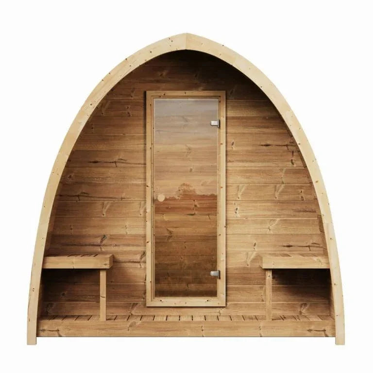 SaunaLife Model G3 4 Person Outdoor Home Sauna Kit